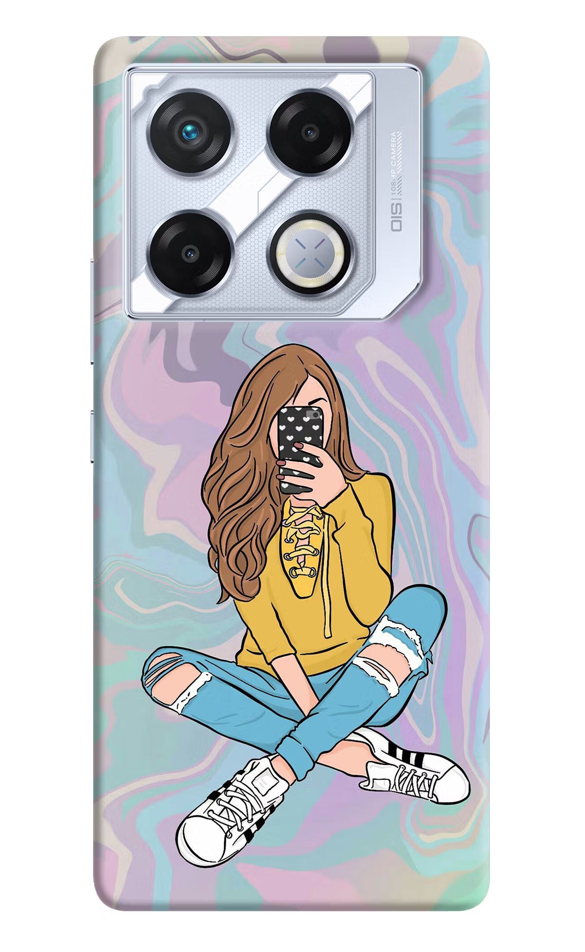 Selfie Girl Infinix GT 20 Pro Back Cover