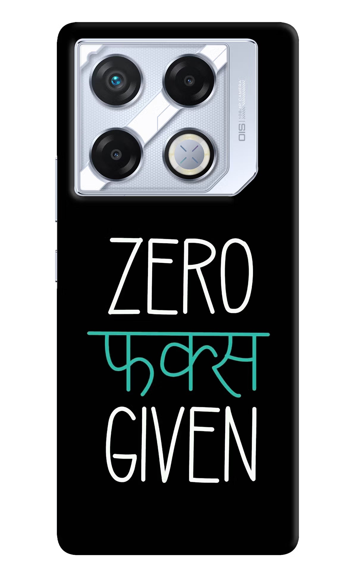Zero Fucks Given Infinix GT 20 Pro Back Cover