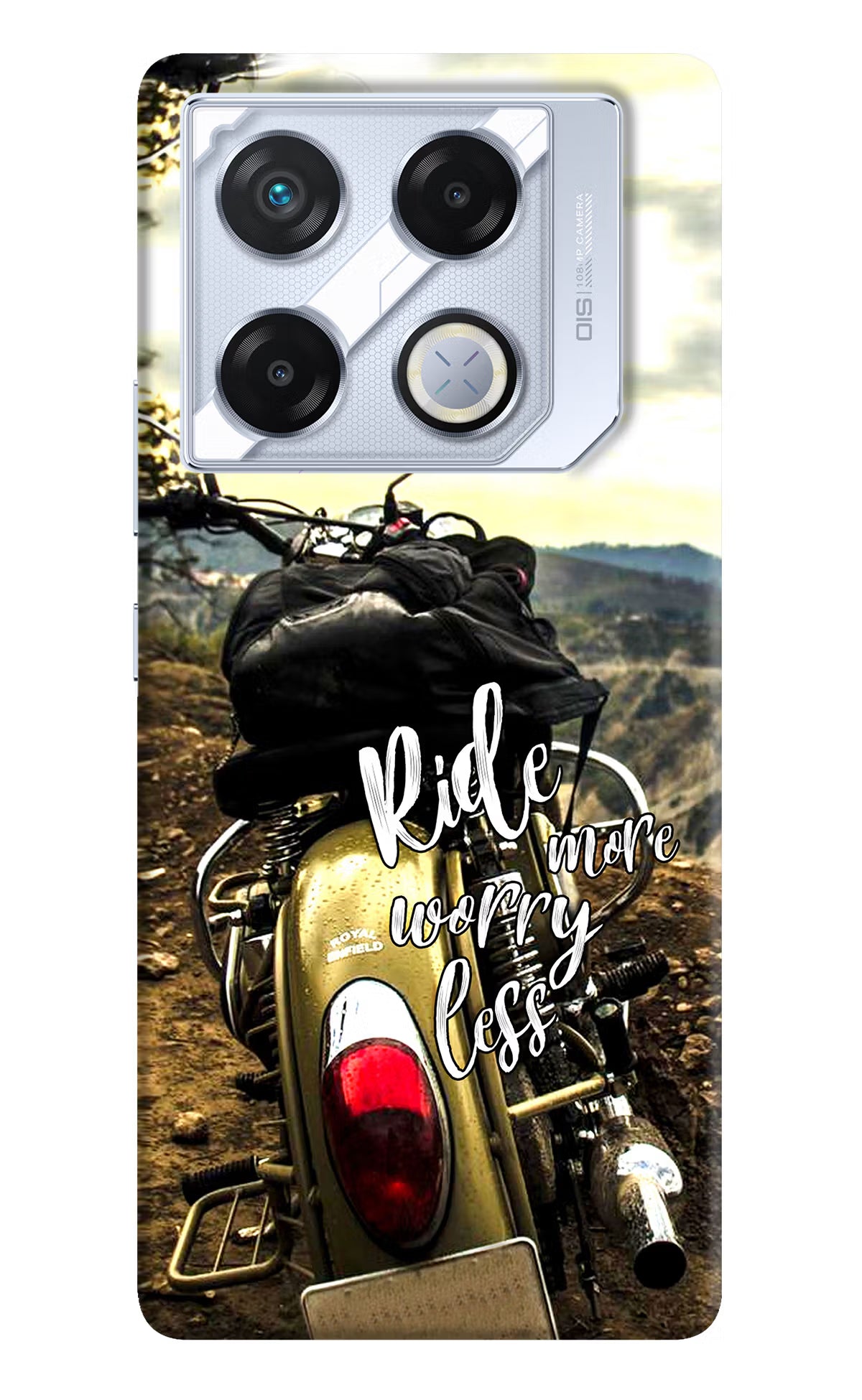 Ride More Worry Less Infinix GT 20 Pro Back Cover