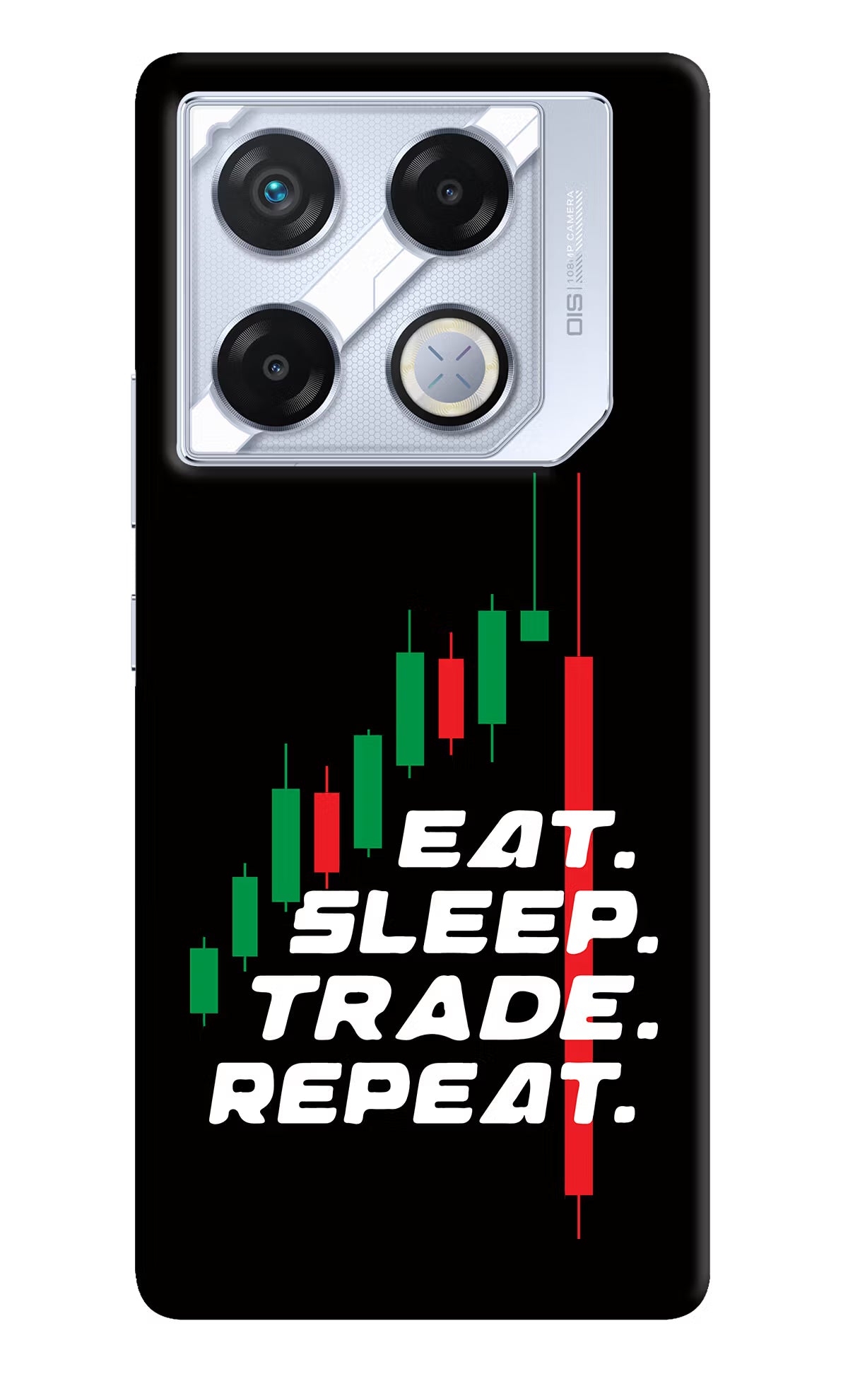 Eat Sleep Trade Repeat Infinix GT 20 Pro Back Cover