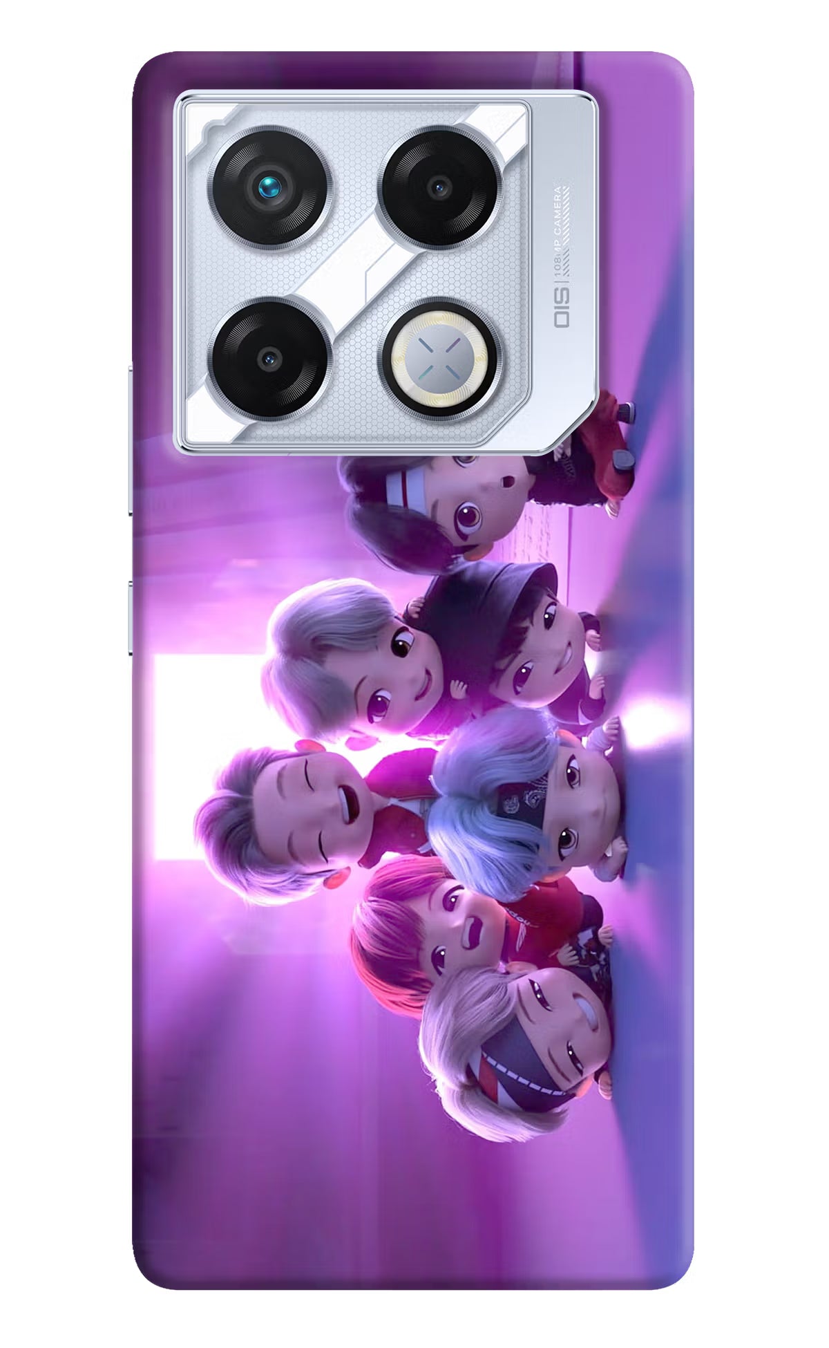 BTS Chibi Infinix GT 20 Pro Back Cover
