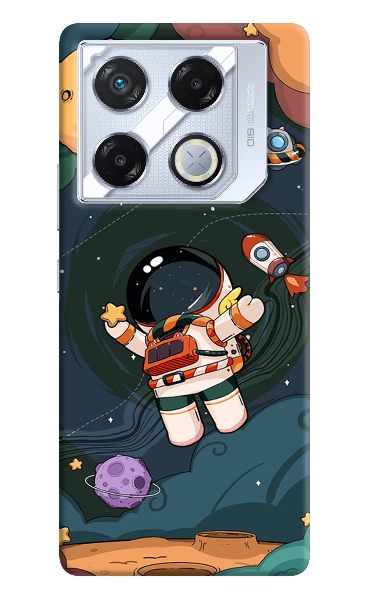 Cartoon Astronaut Infinix GT 20 Pro Back Cover