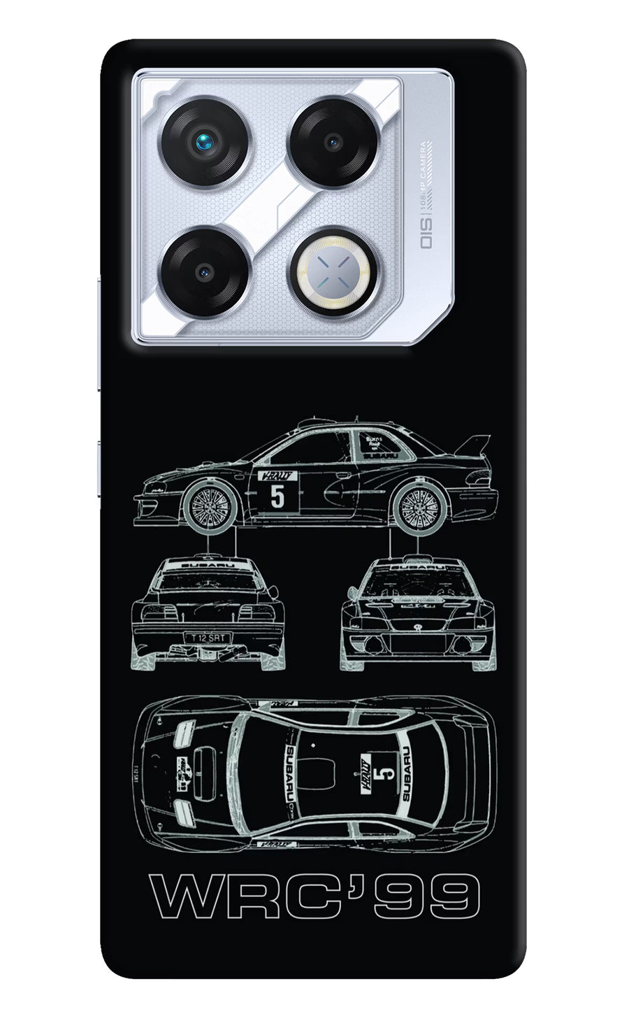 WRC'99 Infinix GT 20 Pro Back Cover, Hard case