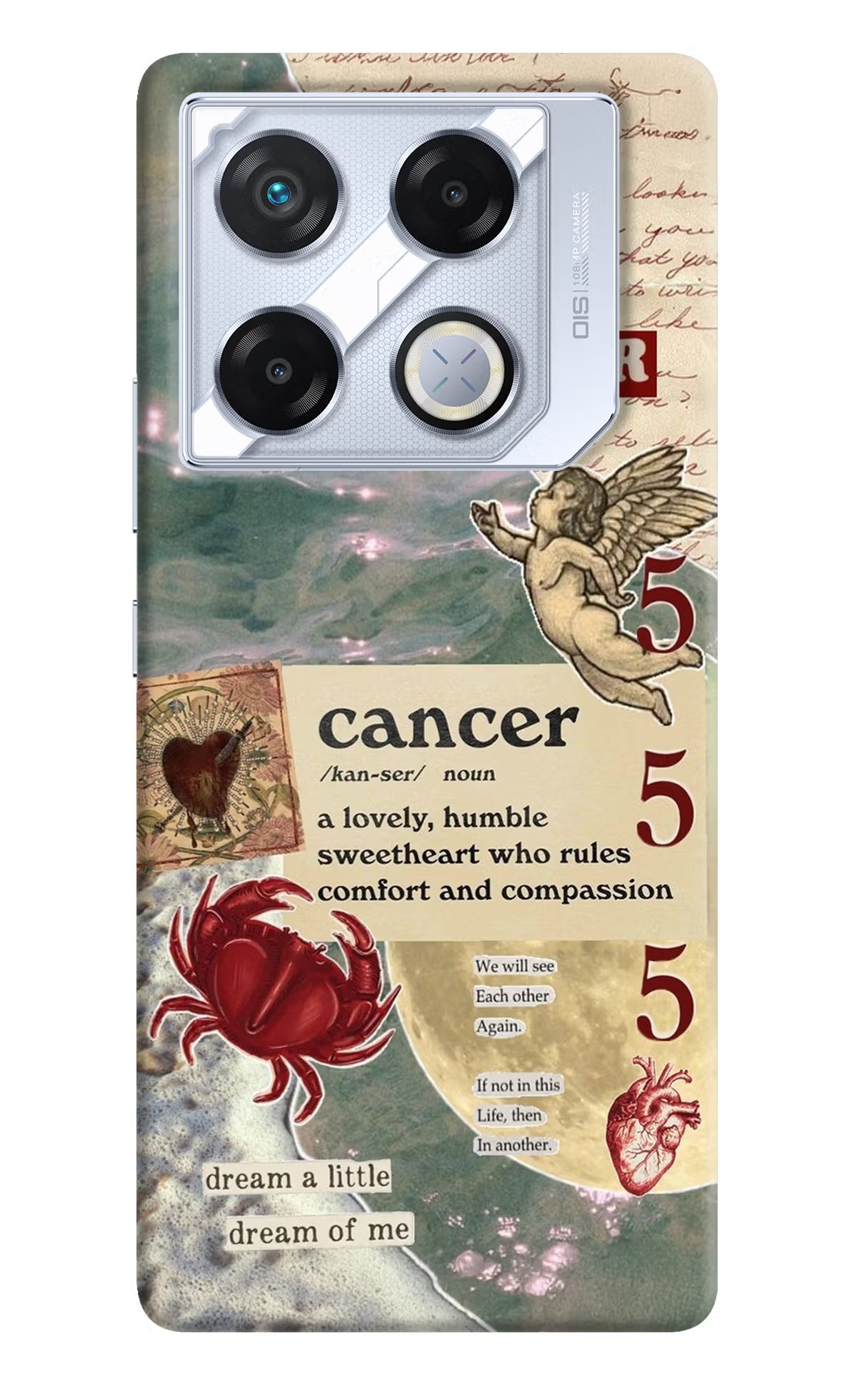 Cancer Zodiac Infinix GT 20 Pro Back Cover