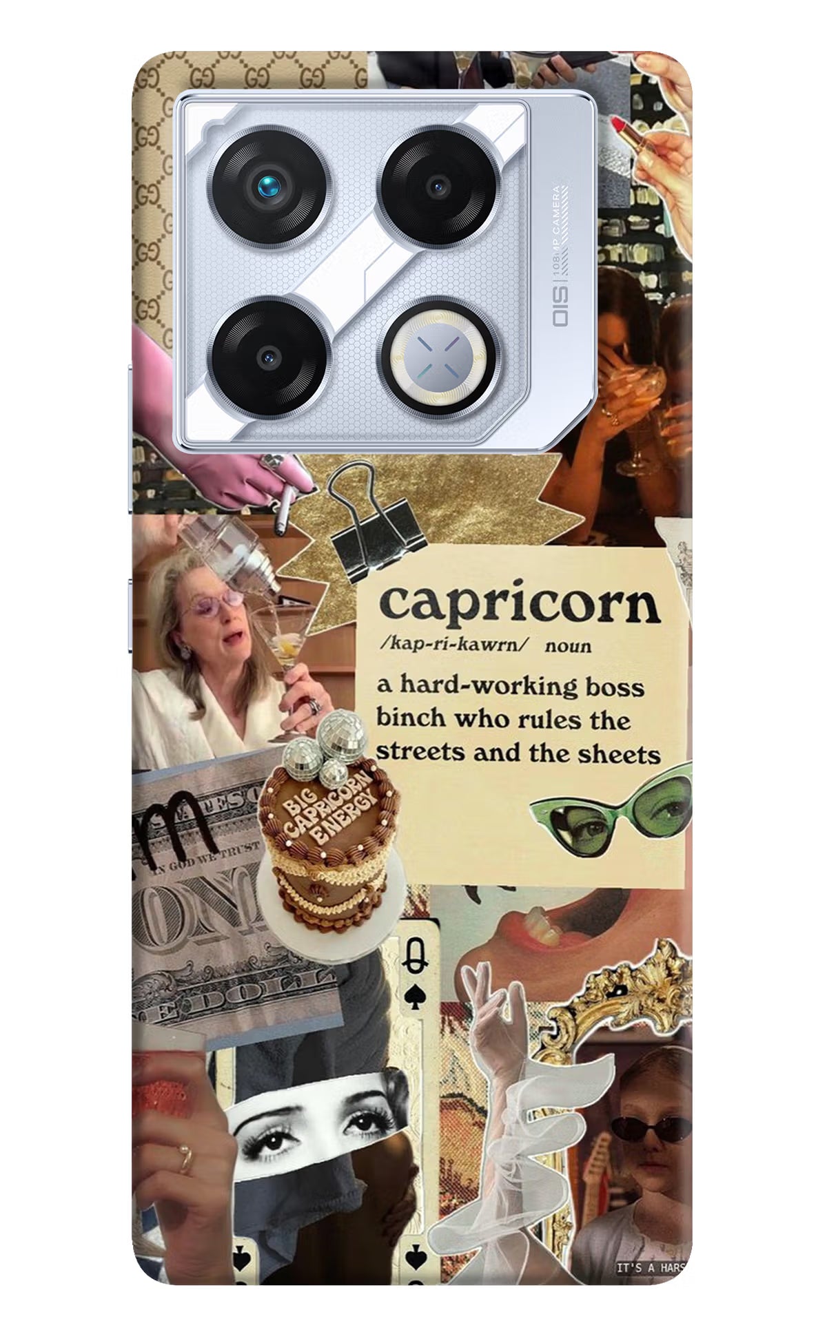 Capricorn Zodiac Infinix GT 20 Pro Back Cover