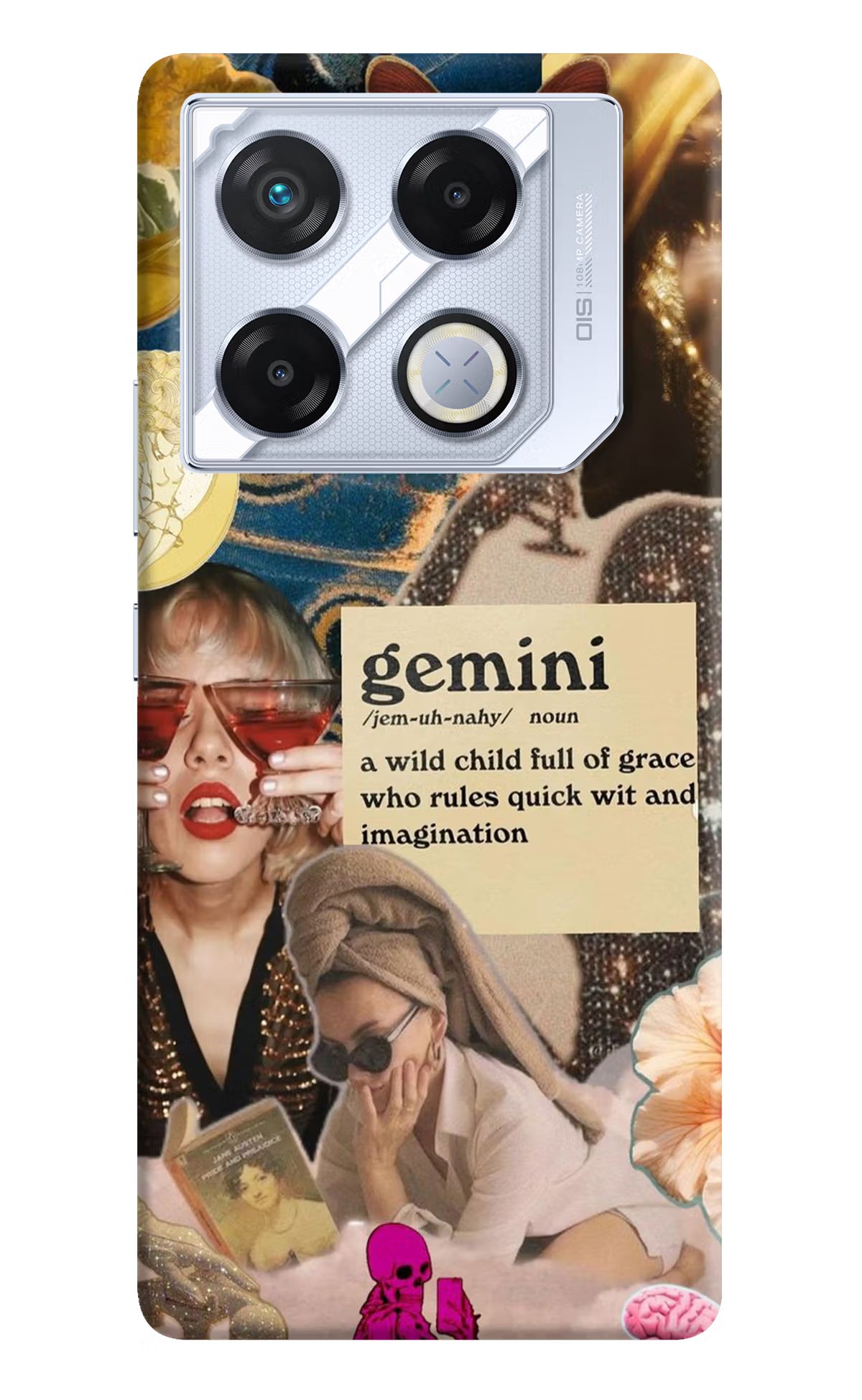 Gemini Zodiac Infinix GT 20 Pro Back Cover
