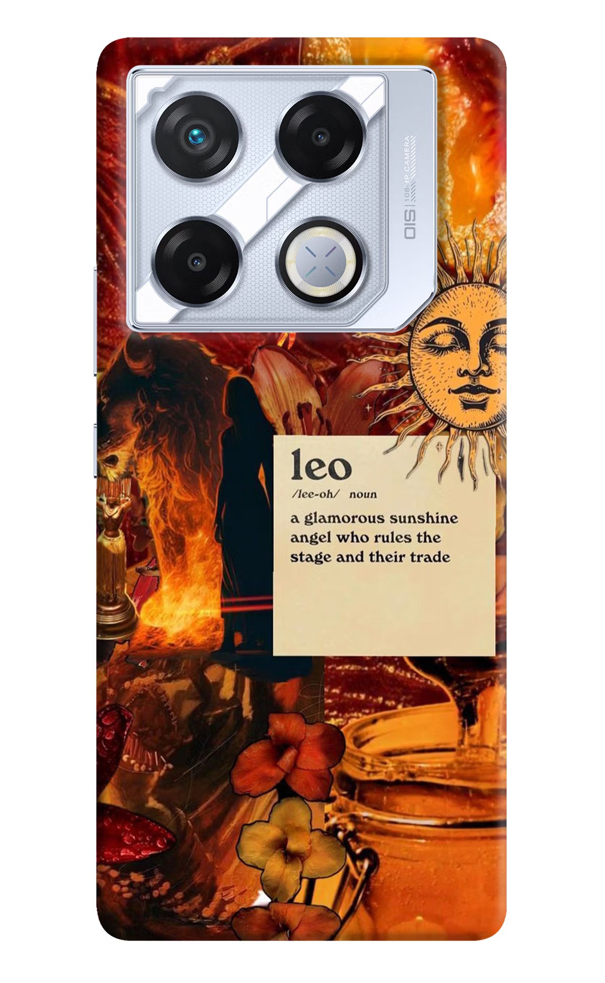 Leo Zodiac Infinix GT 20 Pro Back Cover