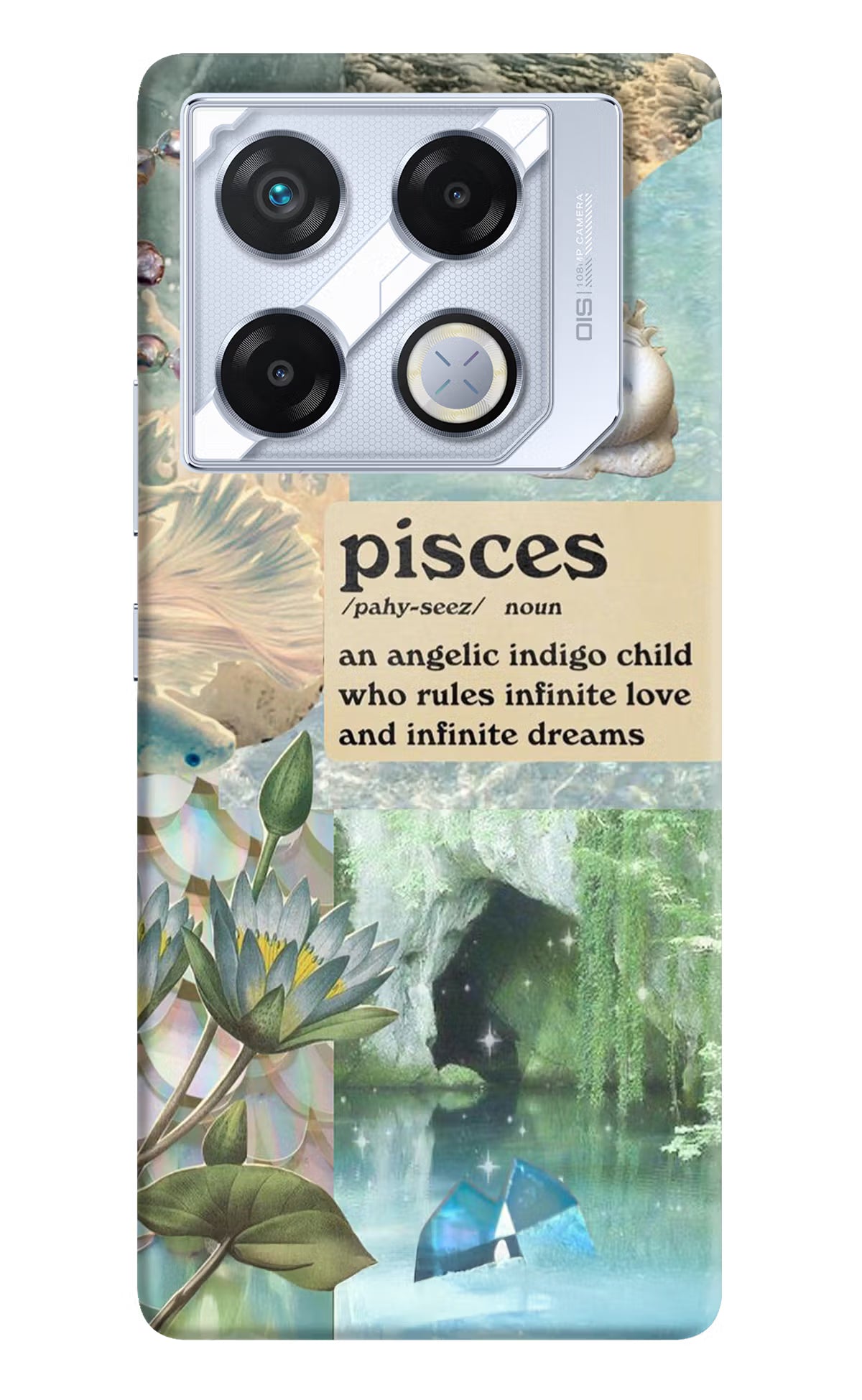 Pisces Zodiac Infinix GT 20 Pro Back Cover