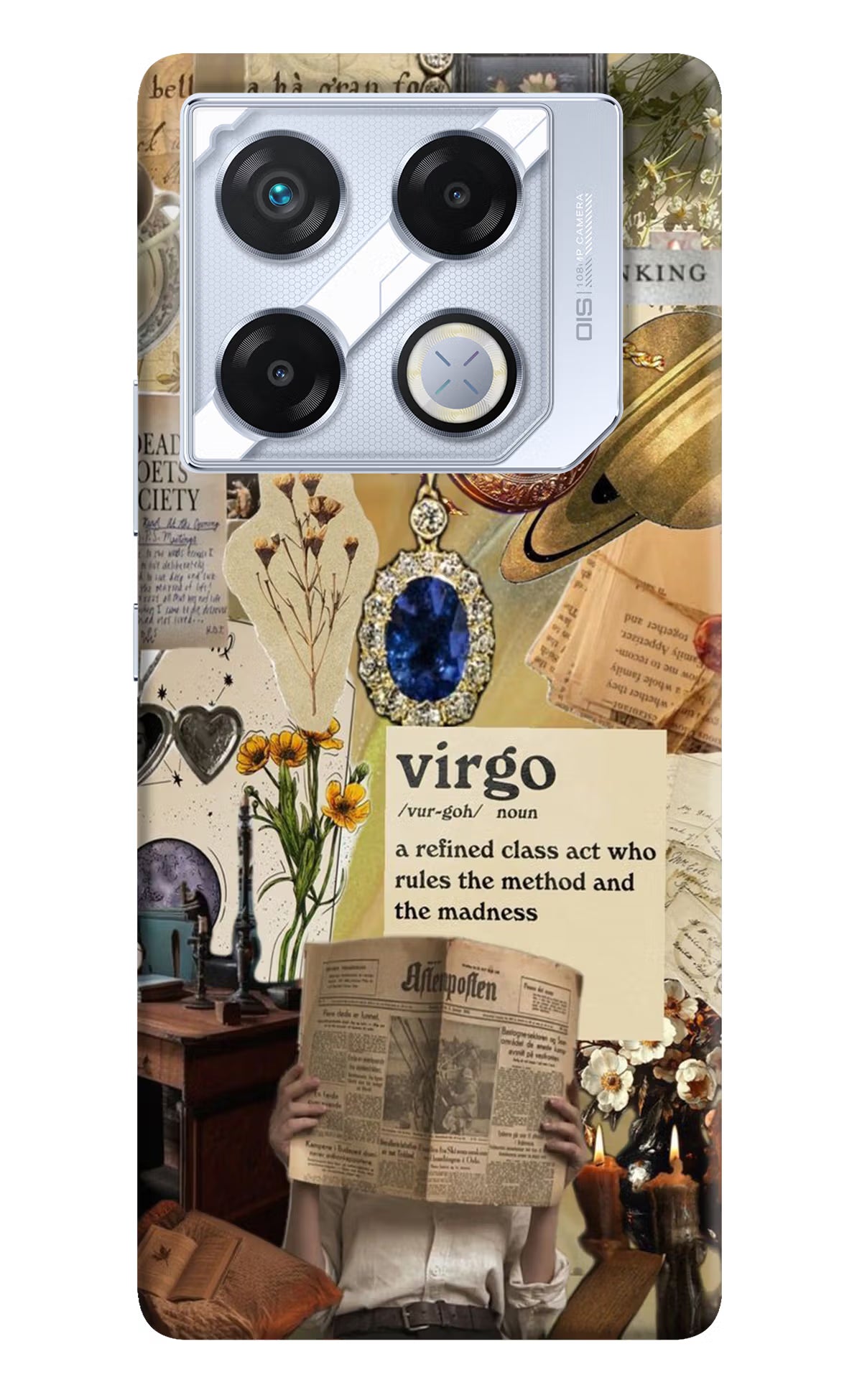 Virgo Zodiac Infinix GT 20 Pro Back Cover
