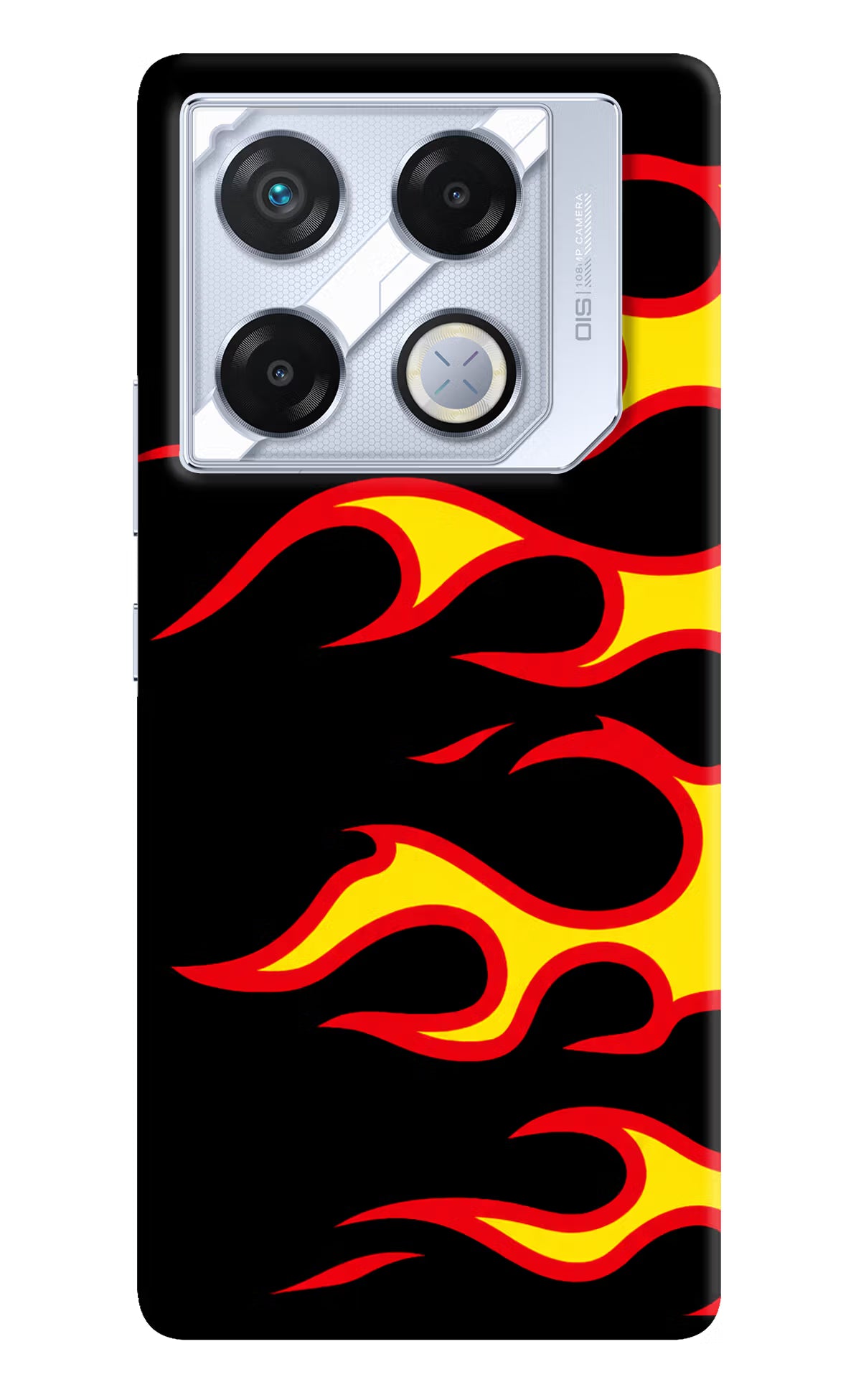 Side Sweep Flames Infinix GT 20 Pro Back Cover