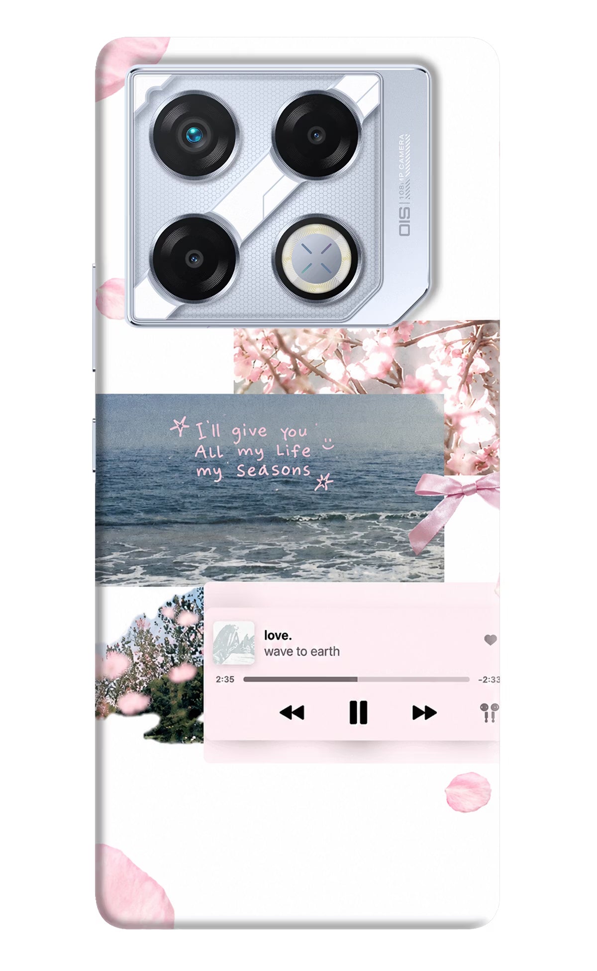 Wave to earth Infinix GT 20 Pro Back Cover