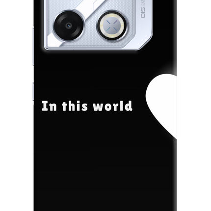 This World Infinix GT 20 Pro Hard Case Back Cover by Casekaro
