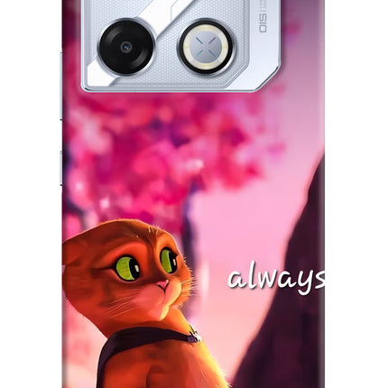 Always Cat Infinix GT 20 Pro Hard Case Back Cover by Casekaro