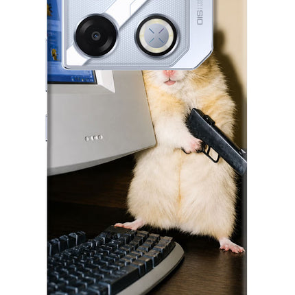 Hacker Hamster Infinix GT 20 Pro Hard Case Back Cover by Casekaro