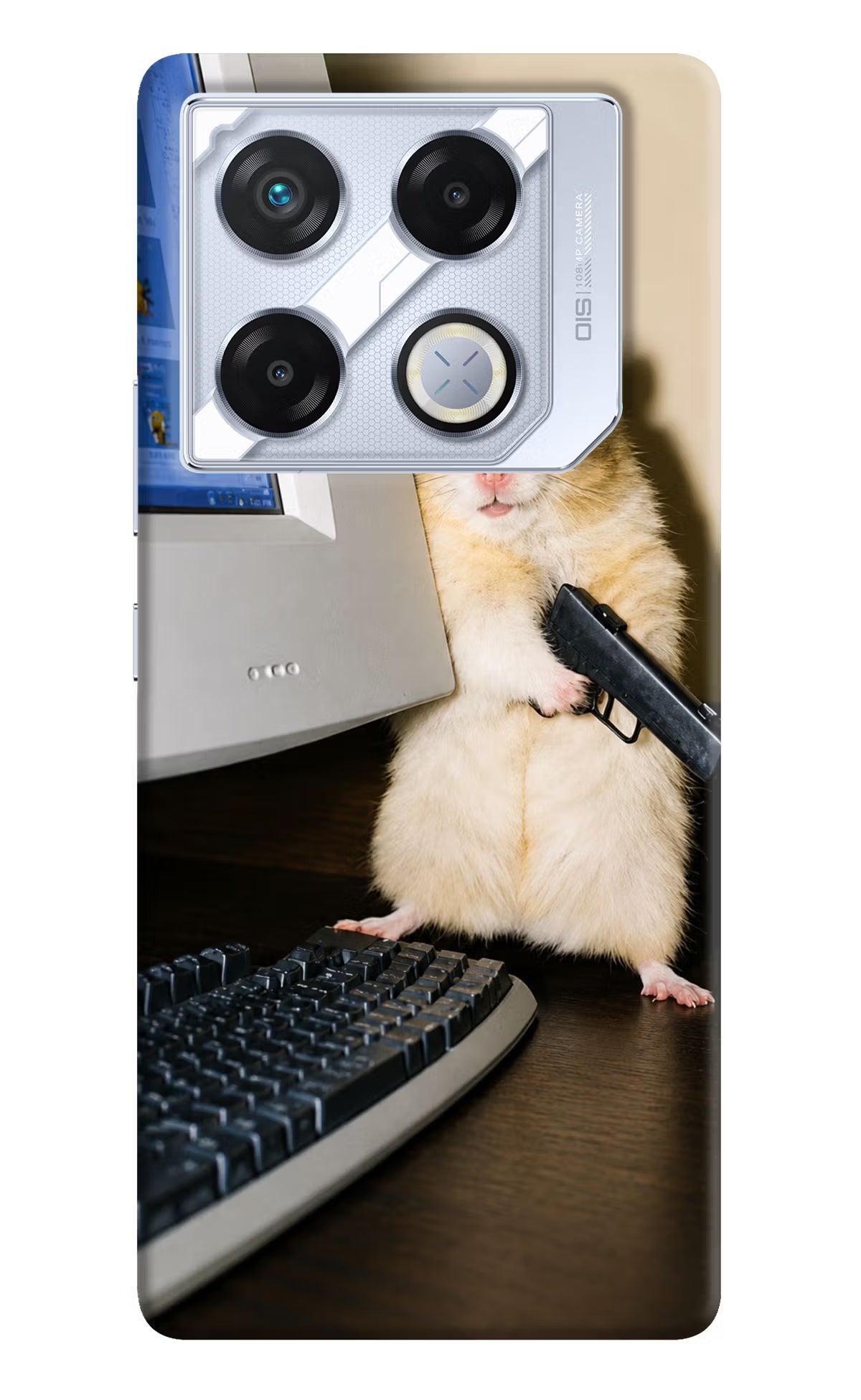 Hacker Hamster Infinix GT 20 Pro Back Cover