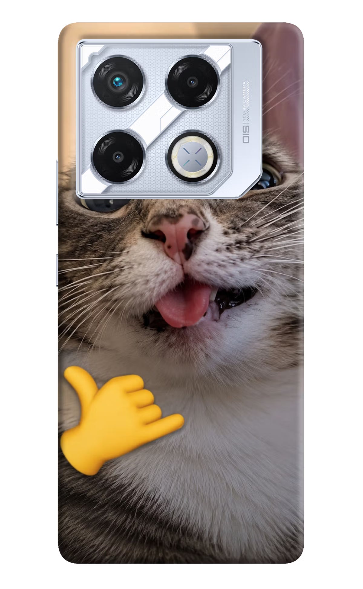 Silly Cat Call Infinix GT 20 Pro Back Cover