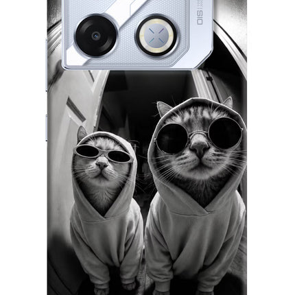 Hood Cats Infinix GT 20 Pro Hard Case Back Cover by Casekaro