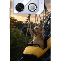 Rollercoaster Dog Infinix GT 20 Pro Hard Case Back Cover by Casekaro