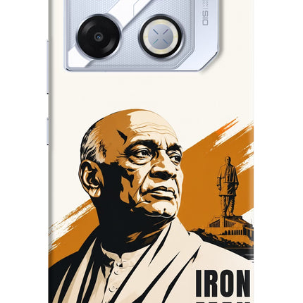 Sardar Patel Iron Will Infinix GT 20 Pro Back Cover