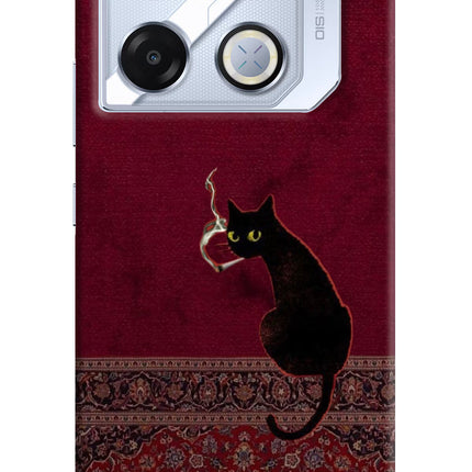 Midnight Cat Infinix GT 20 Pro Hard Case Back Cover by Casekaro