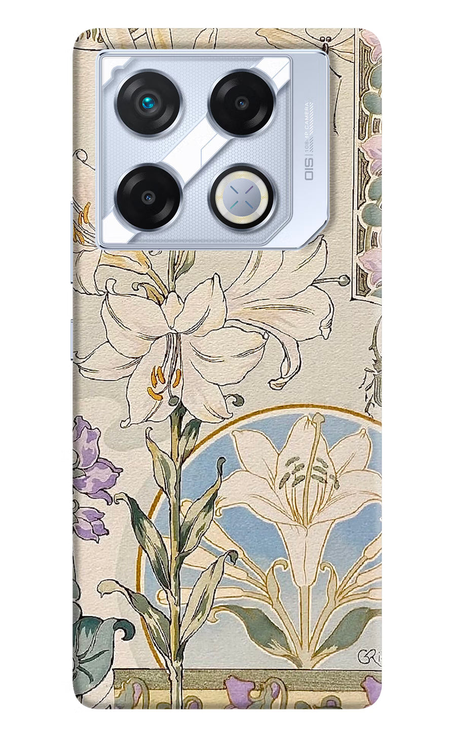 White Lily Infinix GT 20 Pro Back Cover, Hard case
