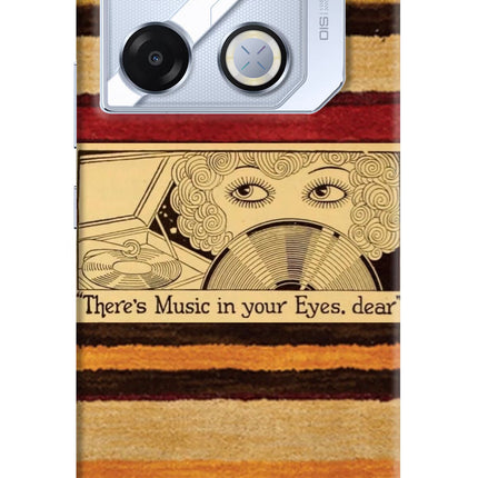 Vinyl Stripes Infinix GT 20 Pro Hard Case Back Cover by Casekaro