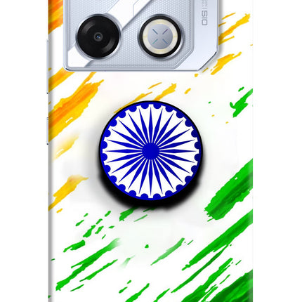 Indian Flag Ashoka Chakra Infinix GT 20 Pro Pop Case by Casekaro