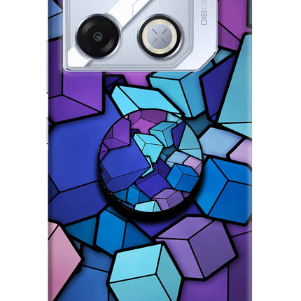 Cubic Abstract Infinix GT 20 Pro Pop Case by Casekaro