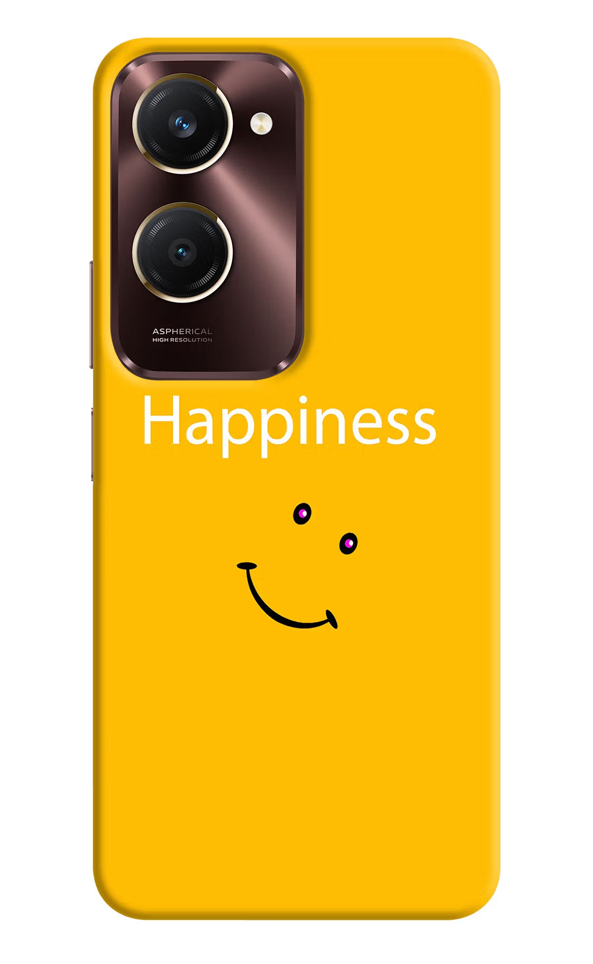 Happiness With Smiley Vivo Y28e 5G Back Cover