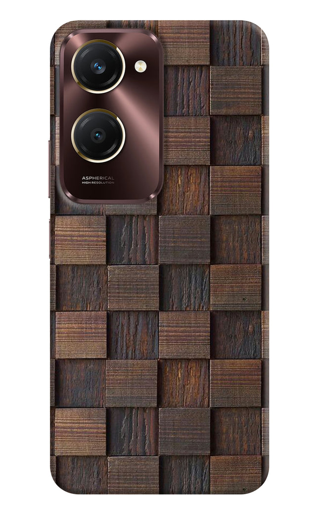 Wooden Cube Design Vivo Y28e 5G Hard Case Back Cover by Casekaro