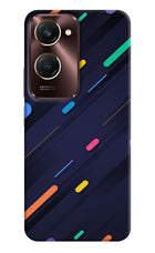 Abstract Design Vivo Y28e 5G Hard Case Back Cover by Casekaro