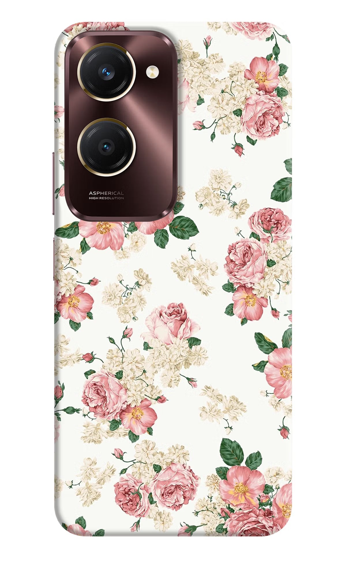 Flowers Vivo Y28e 5G Back Cover