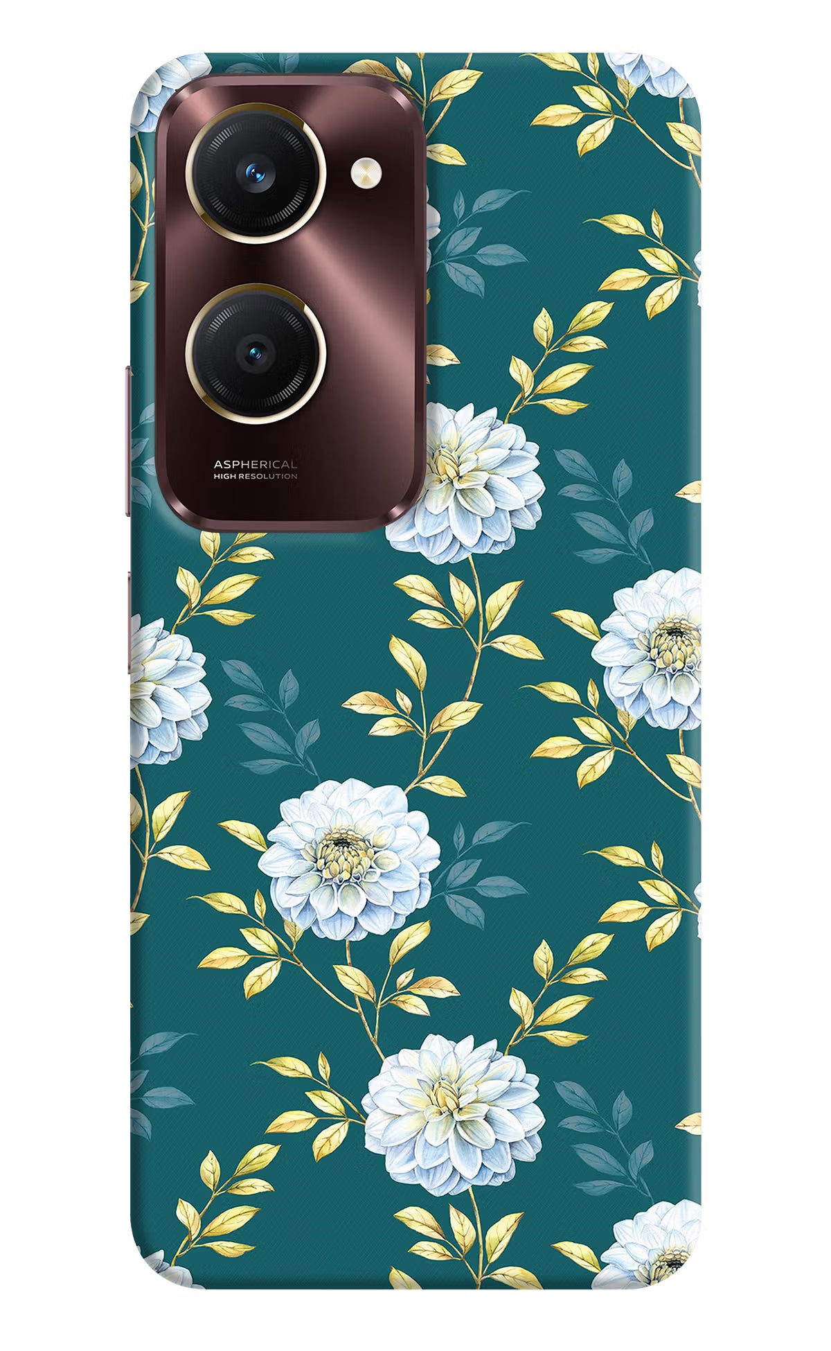 Flowers Vivo Y28e 5G Back Cover