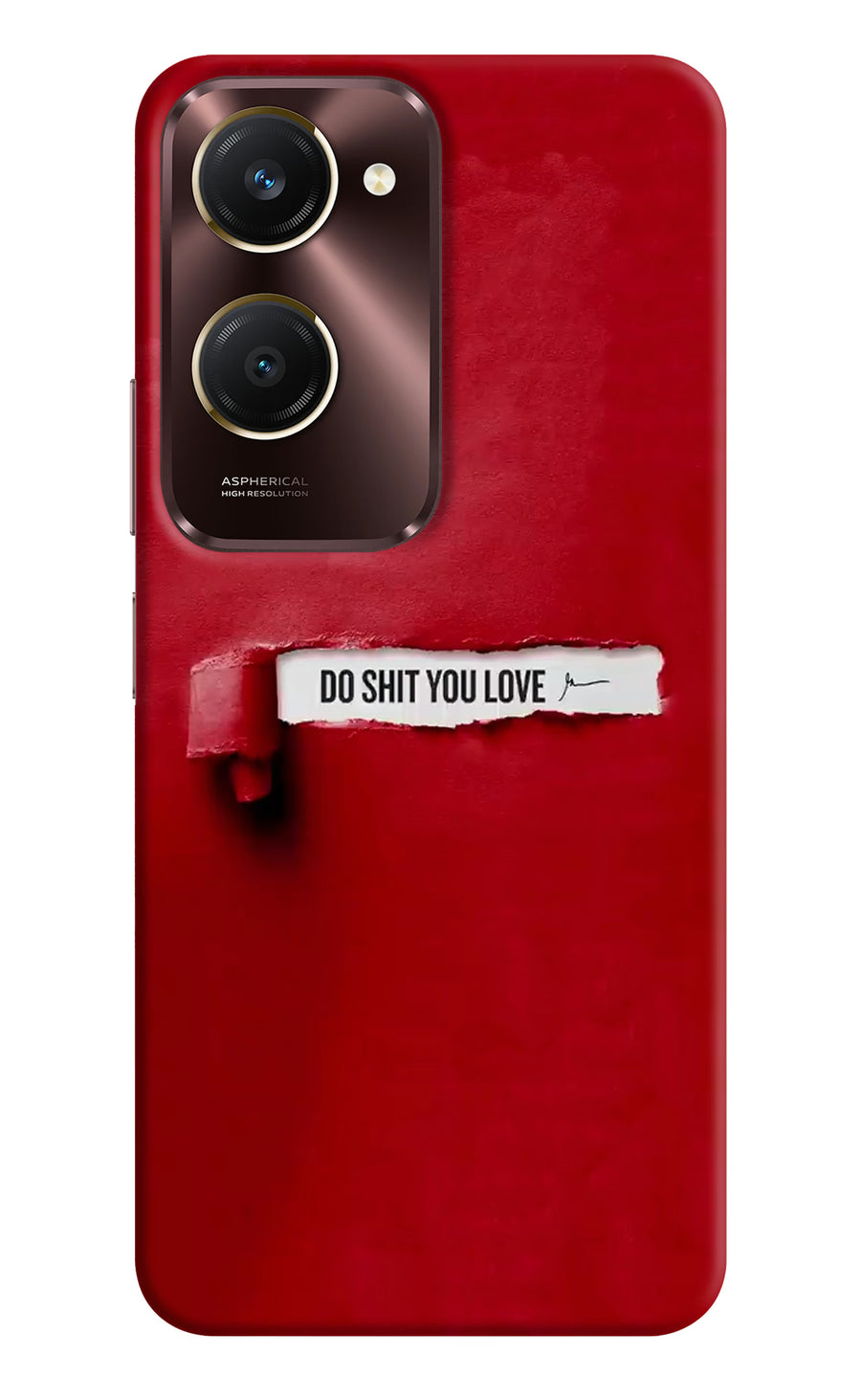 Do Shit You Love Vivo Y28e 5G Back Cover, Hard case