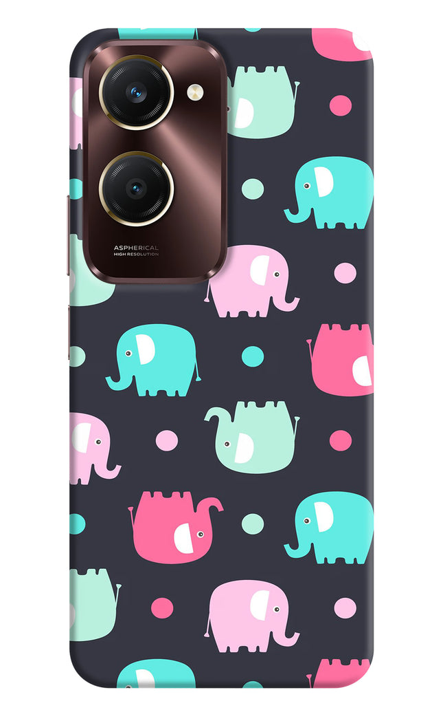Elephants Vivo Y28e 5G Hard Case Back Cover by Casekaro