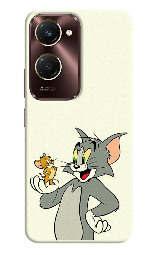 Tom & Jerry Vivo Y28e 5G Hard Case Back Cover by Casekaro