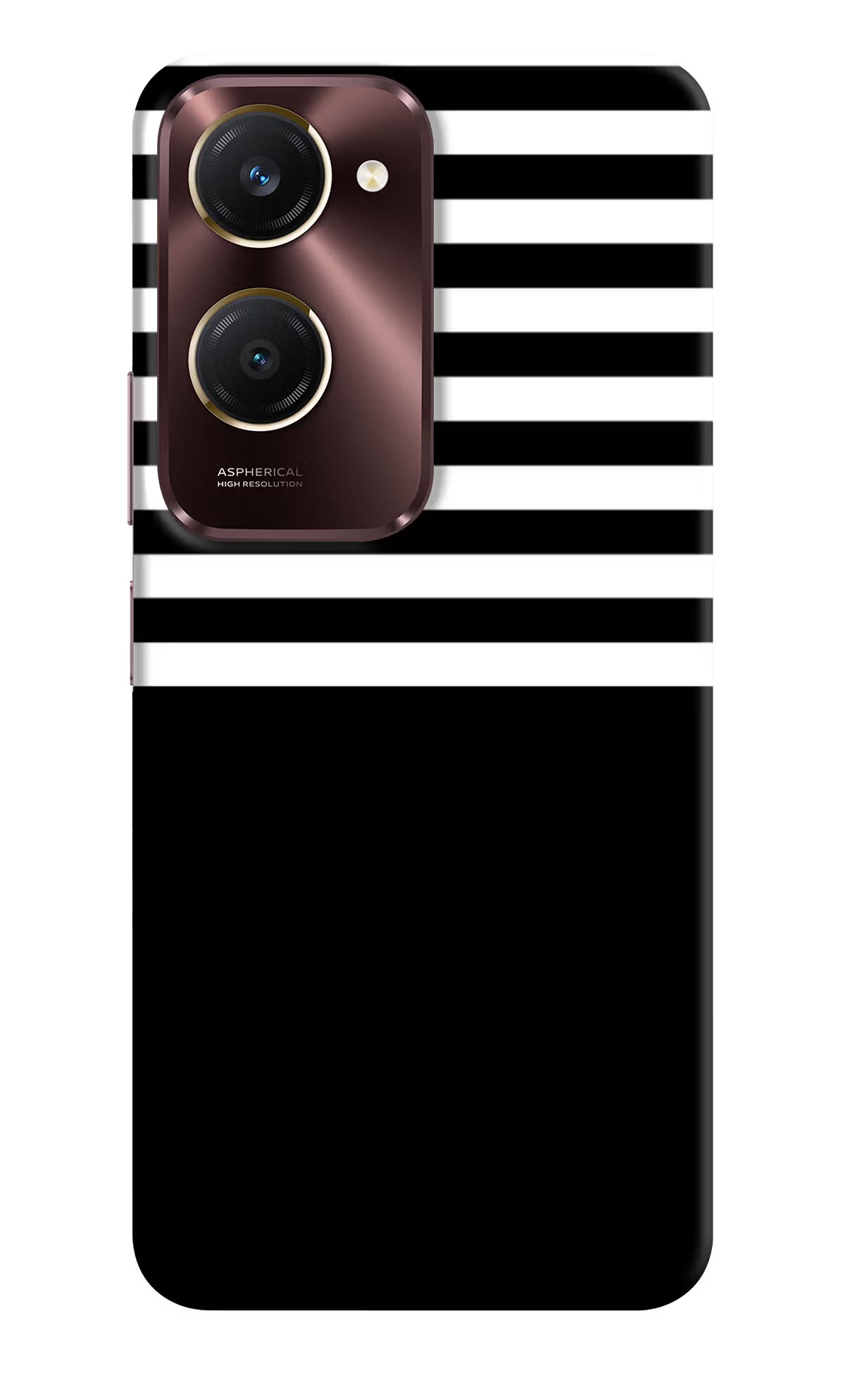 Black and White Print Vivo Y28e 5G Back Cover