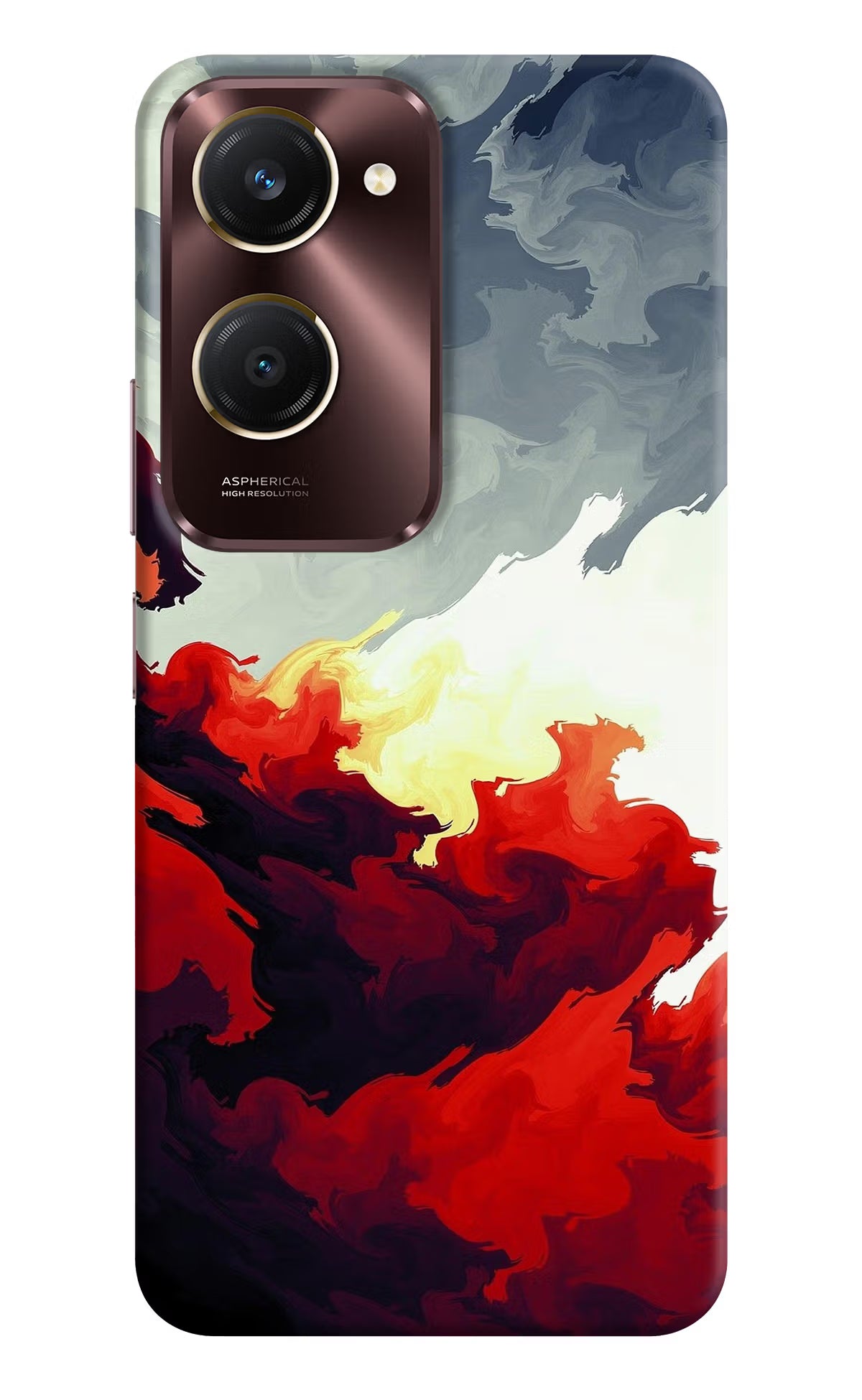 Fire Cloud Vivo Y28e 5G Back Cover