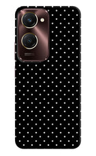 White Dots Vivo Y28e 5G Hard Case Back Cover by Casekaro