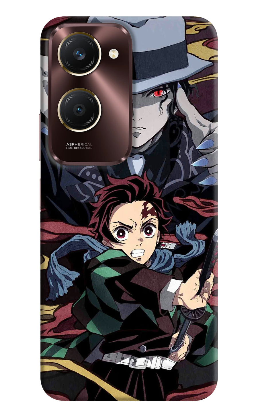 Demon Slayer Vivo Y28e 5G Back Cover, Hard case