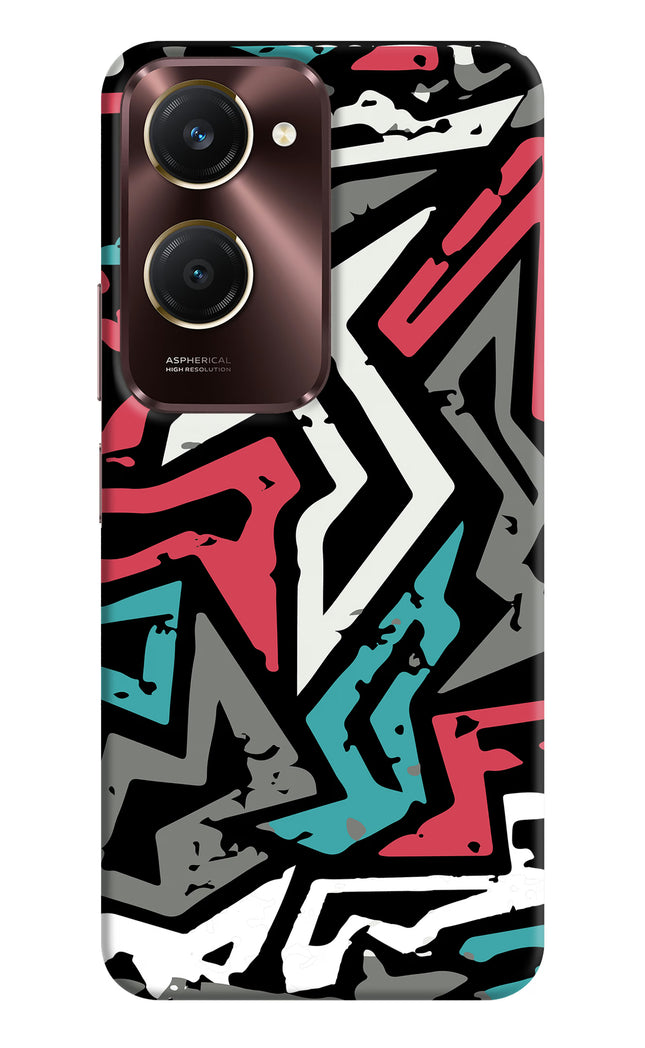 Geometric Graffiti Vivo Y28e 5G Hard Case Back Cover by Casekaro