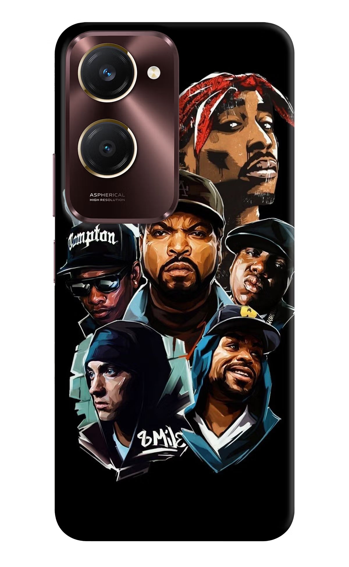 Rappers Vivo Y28e 5G Back Cover