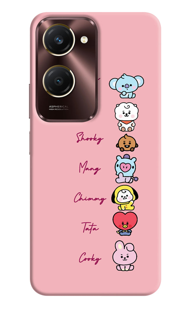 BTS names Vivo Y28e 5G Hard Case Back Cover by Casekaro