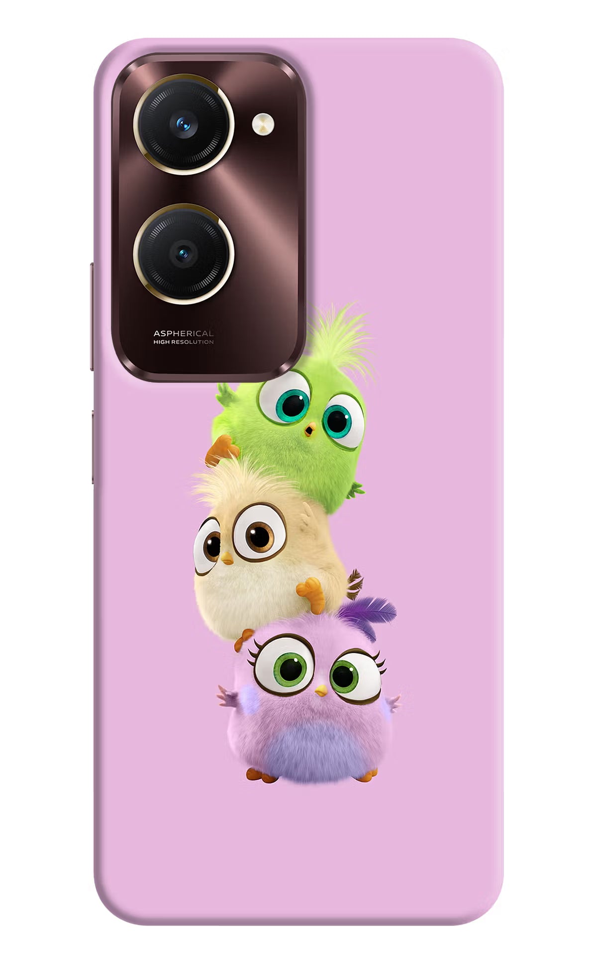 Cute Little Birds Vivo Y28e 5G Back Cover