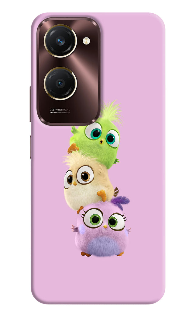 Cute Little Birds Vivo Y28e 5G Hard Case Back Cover by Casekaro