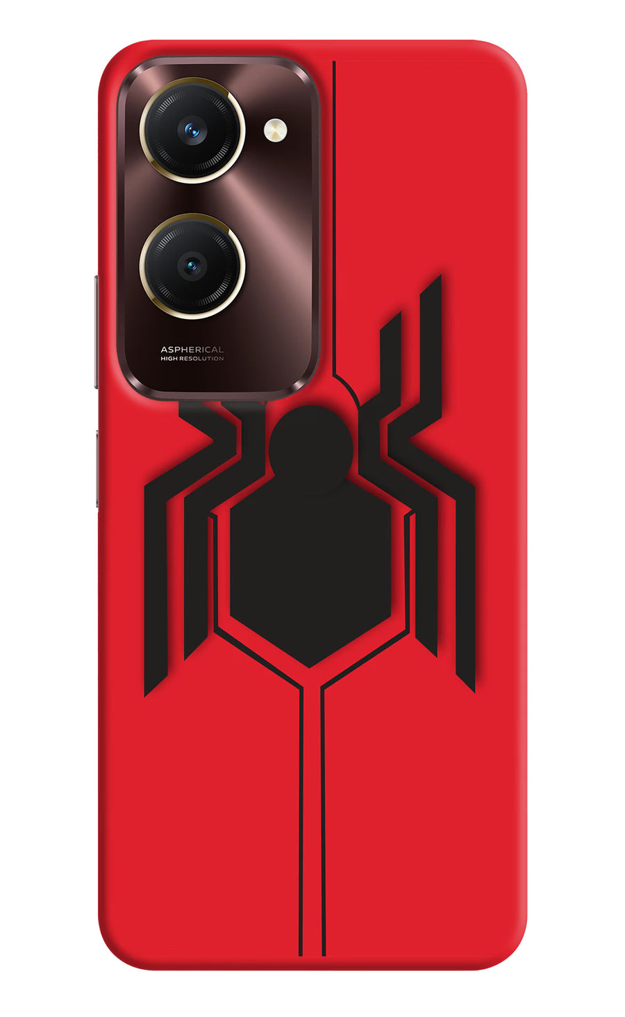 Spider Vivo Y28e 5G Back Cover, Hard case