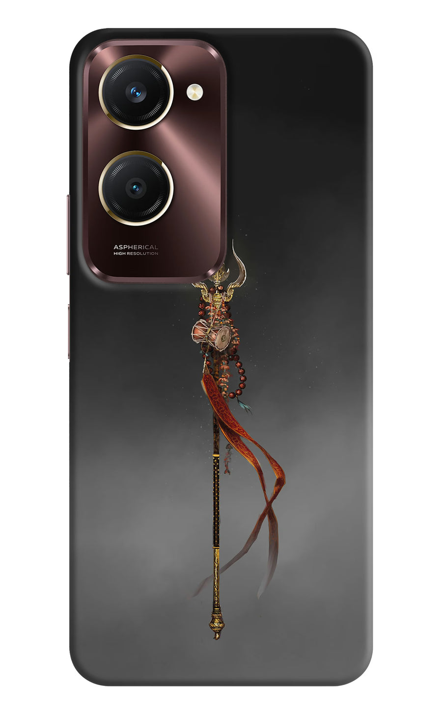 Shiv Trishul Vivo Y28e 5G Back Cover, Hard case