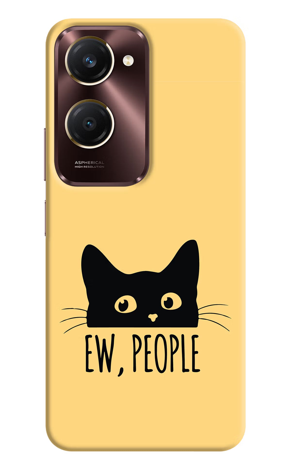 Ew People Catitude Vivo Y28e 5G Back Cover