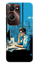 Focused Hustler (AI Generated) Vivo Y28e 5G Hard Case Back Cover by Casekaro