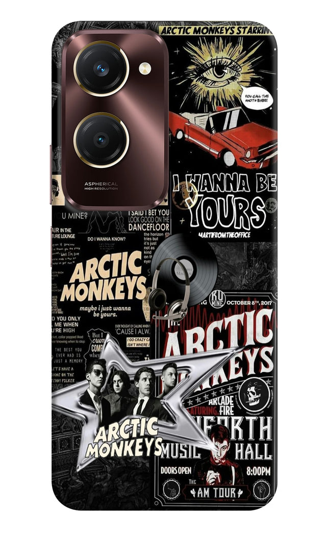 Arctic Monkeys Vivo Y28e 5G Hard Case Back Cover by Casekaro